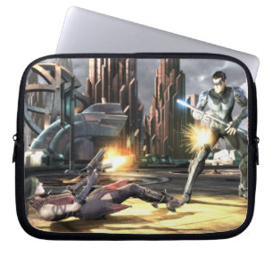 Protection Pour Ordinateur Portable Capture d'écran : Harley vs Nightwing