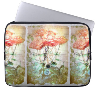 Protection Pour Ordinateur Portable Carte, boussole, roses