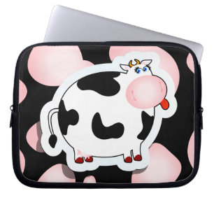 Protection Pour Ordinateur Portable Cartoon cow, laptop sleeve
