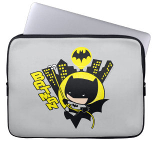 Protection Pour Ordinateur Portable Chibi Batman Évolue La Ville