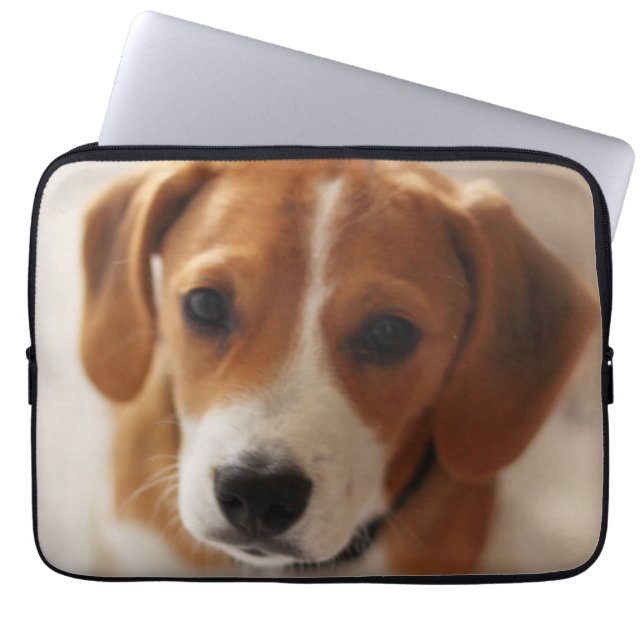 Protection Pour Ordinateur Portable Chiot 2 de beagle (Devant)