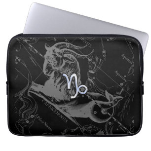Protection Pour Ordinateur Portable Chrome comme Capricorn Zodiac Connexion Hevelius