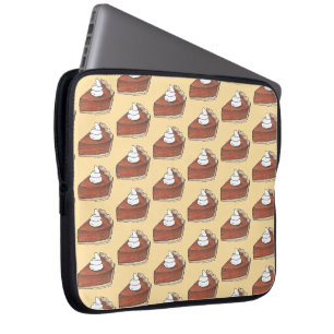 Protection Pour Ordinateur Portable Classic Citrouille Pie Slice Thanksgiving Dîner