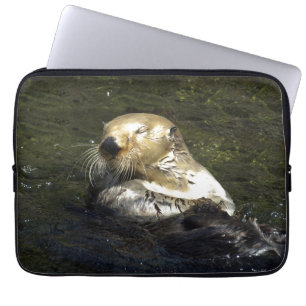 Protection Pour Ordinateur Portable Conception de loutre mignonne pour les amoureux de