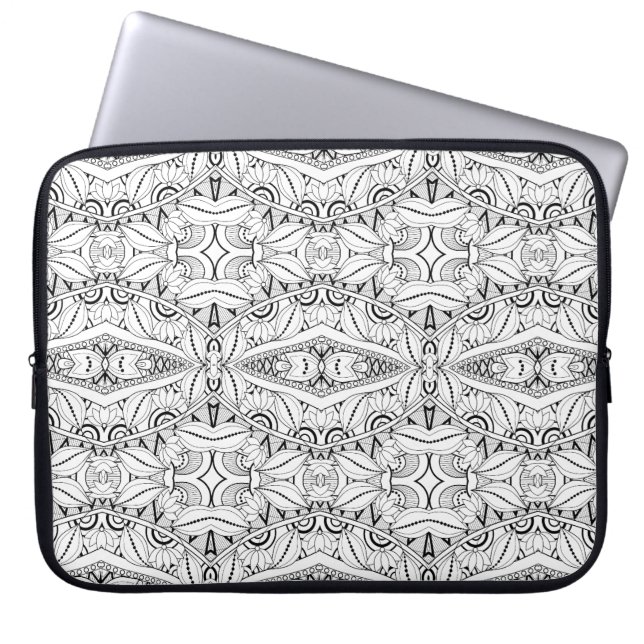 Protection Pour Ordinateur Portable Conception tribale inspirée (Devant)
