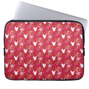 Protection Pour Ordinateur Portable Confetti Diamond Bull Terrier