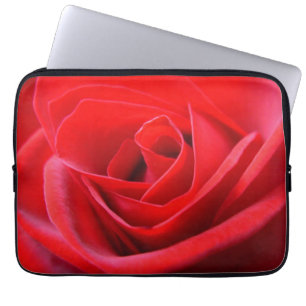 Protection Pour Ordinateur Portable Coque de tablette Rose romantique à manches Roses