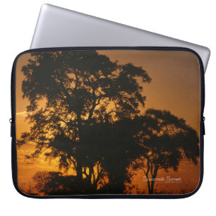 Protection Pour Ordinateur Portable Coucher de soleil de Savannah