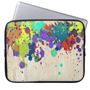 Protection Pour Ordinateur Portable COULEUR FUNNY SPLASH I + vos idées