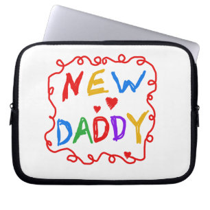 Protection Pour Ordinateur Portable Couleurs primaires Nouveaux cadeaux papa