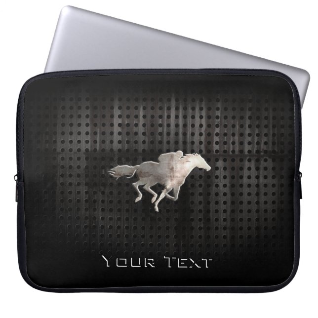 Protection Pour Ordinateur Portable Course de chevaux rocailleuse (Devant)