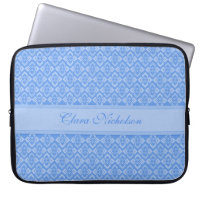 Couture inspirée nommé bleu coque portable de 15 p