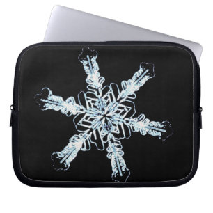 Protection Pour Ordinateur Portable Cristal stellaire de neige