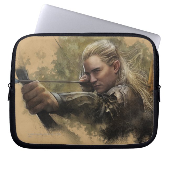Protection Pour Ordinateur Portable Croquis LEGOLAS GREENLEAF™ (Devant)