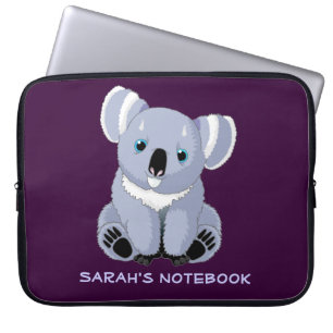 Protection Pour Ordinateur Portable Cute Koala personnalisée