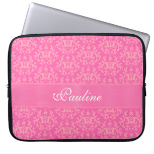 Protection Pour Ordinateur Portable Damask "Kangaroo Paw" nommé coque de portable rose