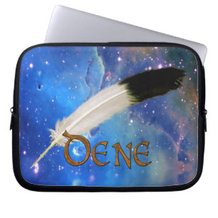 Protection Pour Ordinateur Portable DENE Nation & Feather Space Portable Sleeve