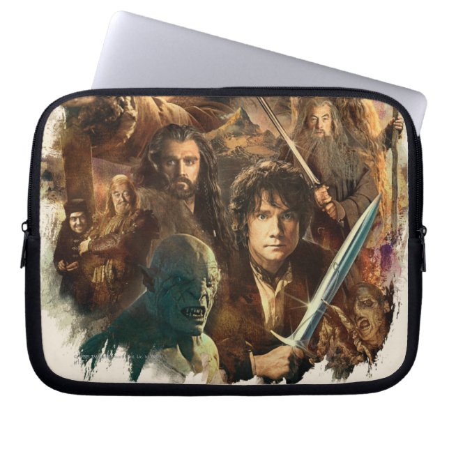 Protection Pour Ordinateur Portable DESOLATION OF SMAUG™ Characters (Devant)