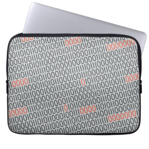 Protection Pour Ordinateur Portable Détails de rouge de CODE BINAIRE