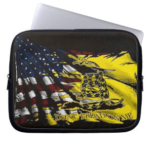 Protection Pour Ordinateur Portable Douille d'iPad de drapeau de Gadsden mini