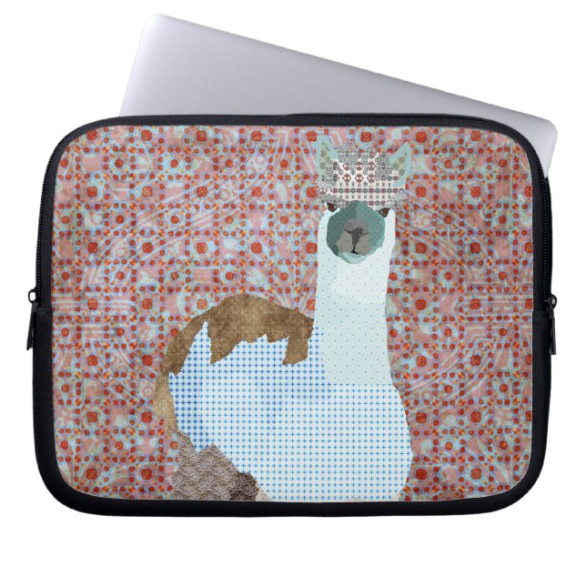 Protection Pour Ordinateur Portable Douille d'ordinateur d'art d'alpaga (Devant)