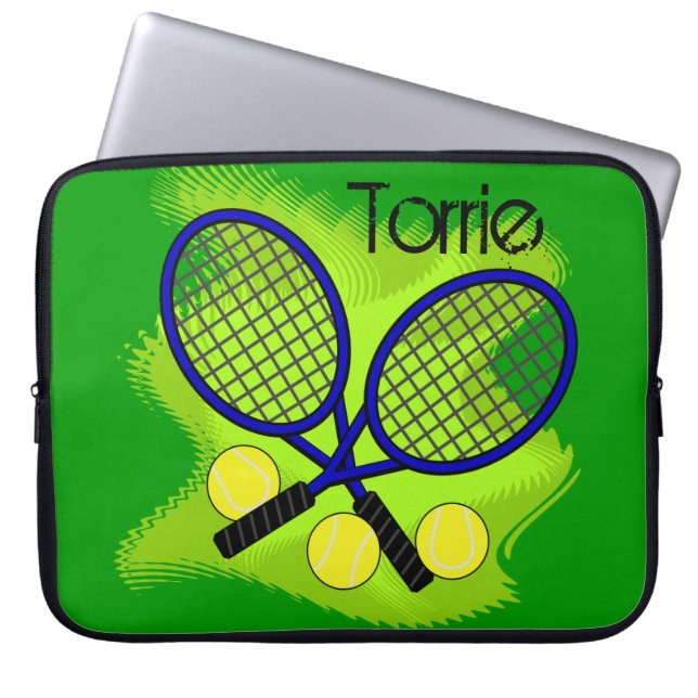 Protection Pour Ordinateur Portable Douille d'ordinateur portable de tennis (Devant)