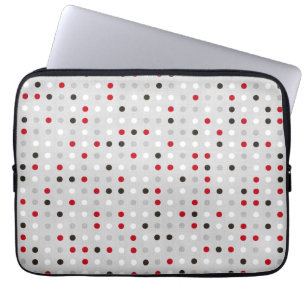 Protection Pour Ordinateur Portable Douille grise rouge noire d'ordinateur portable de