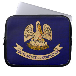 Protection Pour Ordinateur Portable Drapeau de la Louisiane