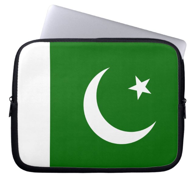 Protection Pour Ordinateur Portable Drapeau du Pakistan (Devant)