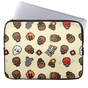 Protection Pour Ordinateur Portable Équipe de suicide   Motif Emoji