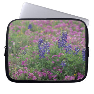 Protection Pour Ordinateur Portable États-Unis, Texas Hill Country. Bluebonnets au mil