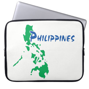 Protection Pour Ordinateur Portable Étui pour ordinateur portable carte des Philippine