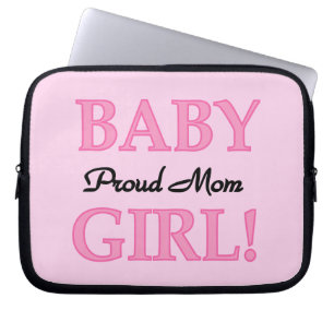 Protection Pour Ordinateur Portable Fier Maman Bébé Fille Cadeaux