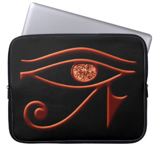Protection Pour Ordinateur Portable Fiery Eye Of Horus Portable Sleeve