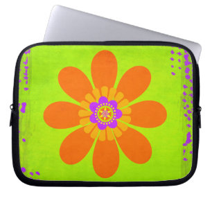 Protection Pour Ordinateur Portable Fleur hippie