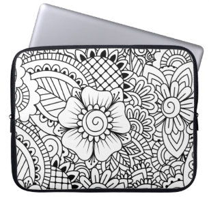 Protection Pour Ordinateur Portable Fleurs inspirées
