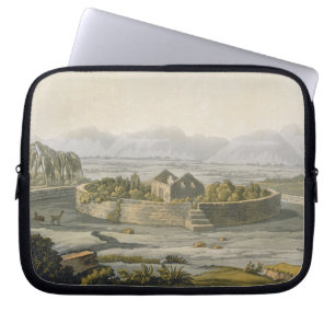 Protection Pour Ordinateur Portable Forteresse circulaire de Cannar, Pérou, de