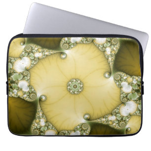 Protection Pour Ordinateur Portable Fractale sous-fleur