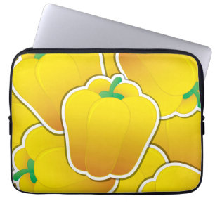 Protection Pour Ordinateur Portable Funy yellow pepper