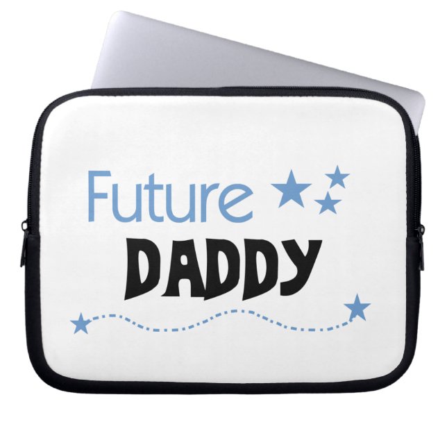 Protection Pour Ordinateur Portable Futur Daddy Cadeaux (Devant)