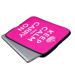 Protection Pour Ordinateur Portable Gardez le calme et continuez