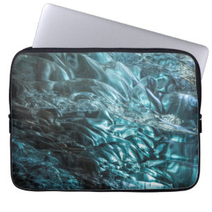 Protection Pour Ordinateur Portable Glace bleue d'une grotte de glace, Islande