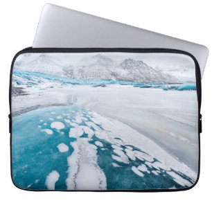 Protection Pour Ordinateur Portable Glace de glacier gelée, Islande