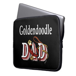 Protection Pour Ordinateur Portable Goldendoodle Papa Cadfts