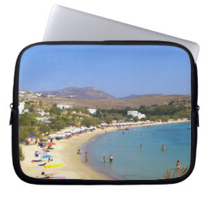 Protection Pour Ordinateur Portable Grèce, île de Paros, Krios Beach vue d'en haut