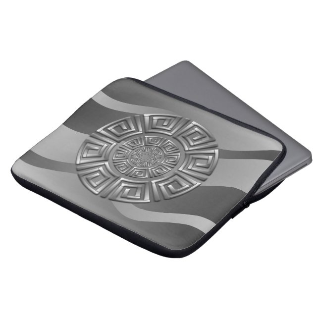 Protection Pour Ordinateur Portable Greek Circle (Devant haut)