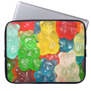 Protection Pour Ordinateur Portable Gros ours gommeux motif pour grand & petit, bonbon
