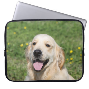 Protection Pour Ordinateur Portable Headshot 1 de golden retriever