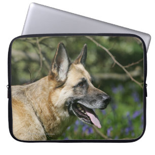 Protection Pour Ordinateur Portable Headshot 3 de berger allemand