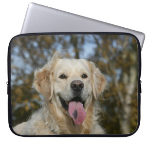 Protection Pour Ordinateur Portable Headshot 3 de golden retriever